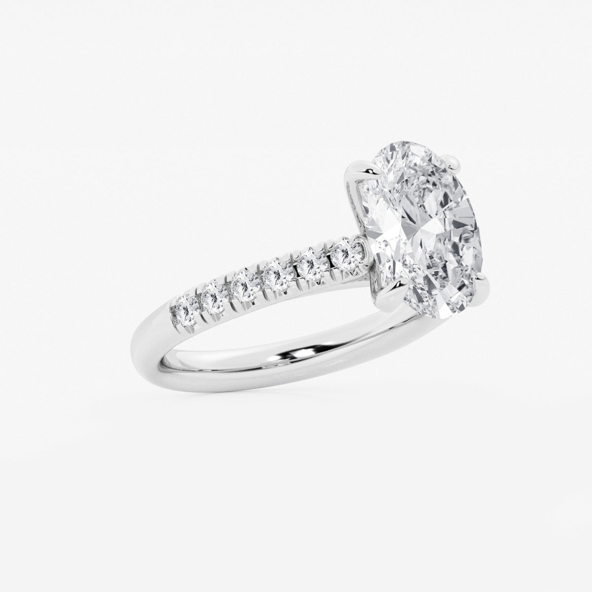 Estelle - French Pave Elegance Engagement Ring