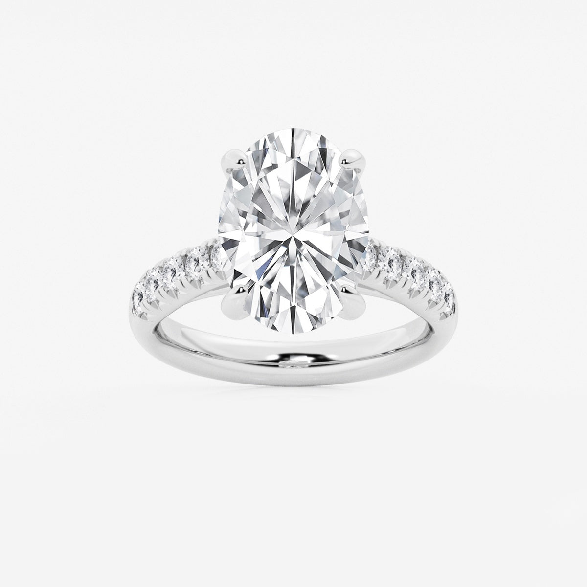 Estelle - French Pave Elegance Engagement Ring