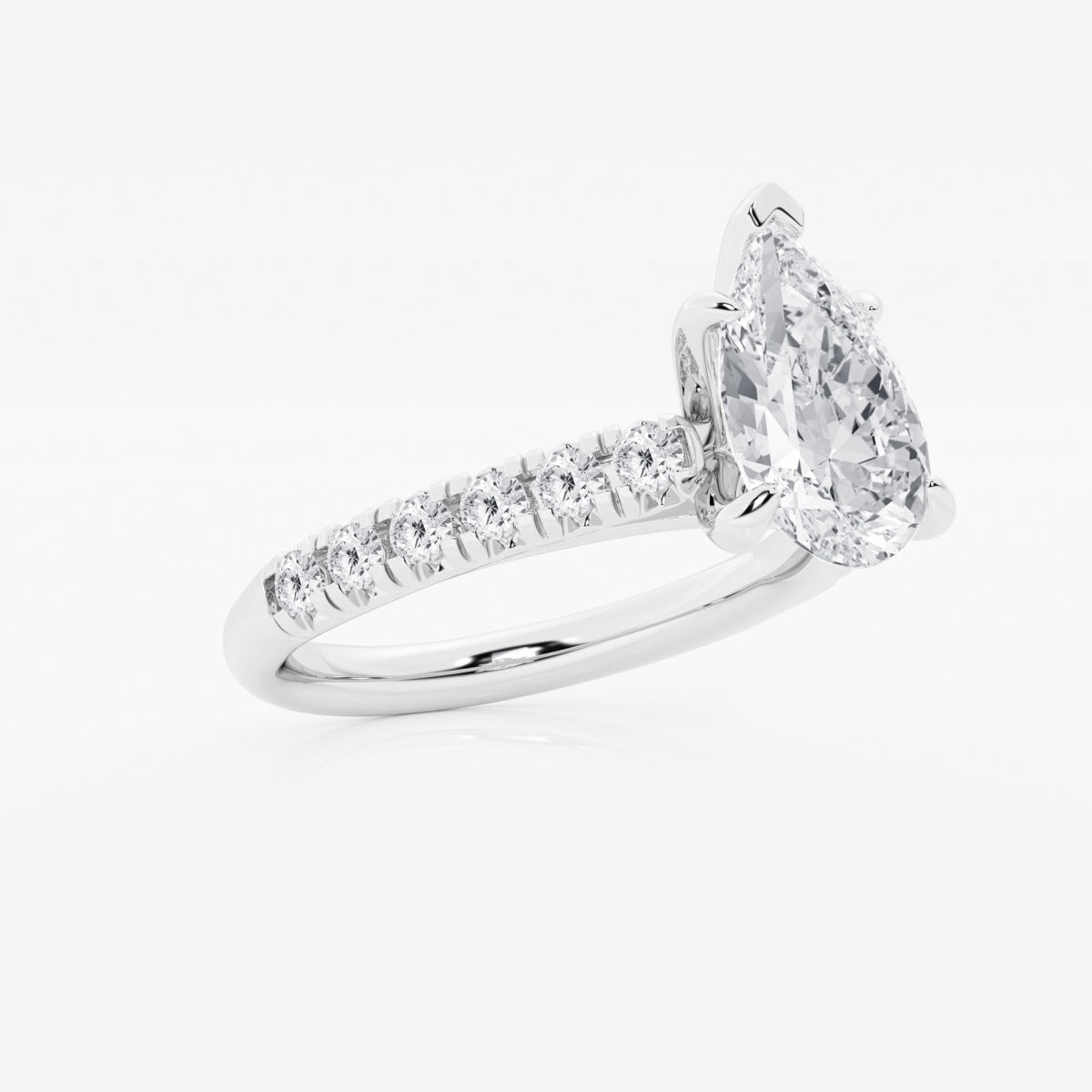 Estelle - French Pave Elegance Engagement Ring