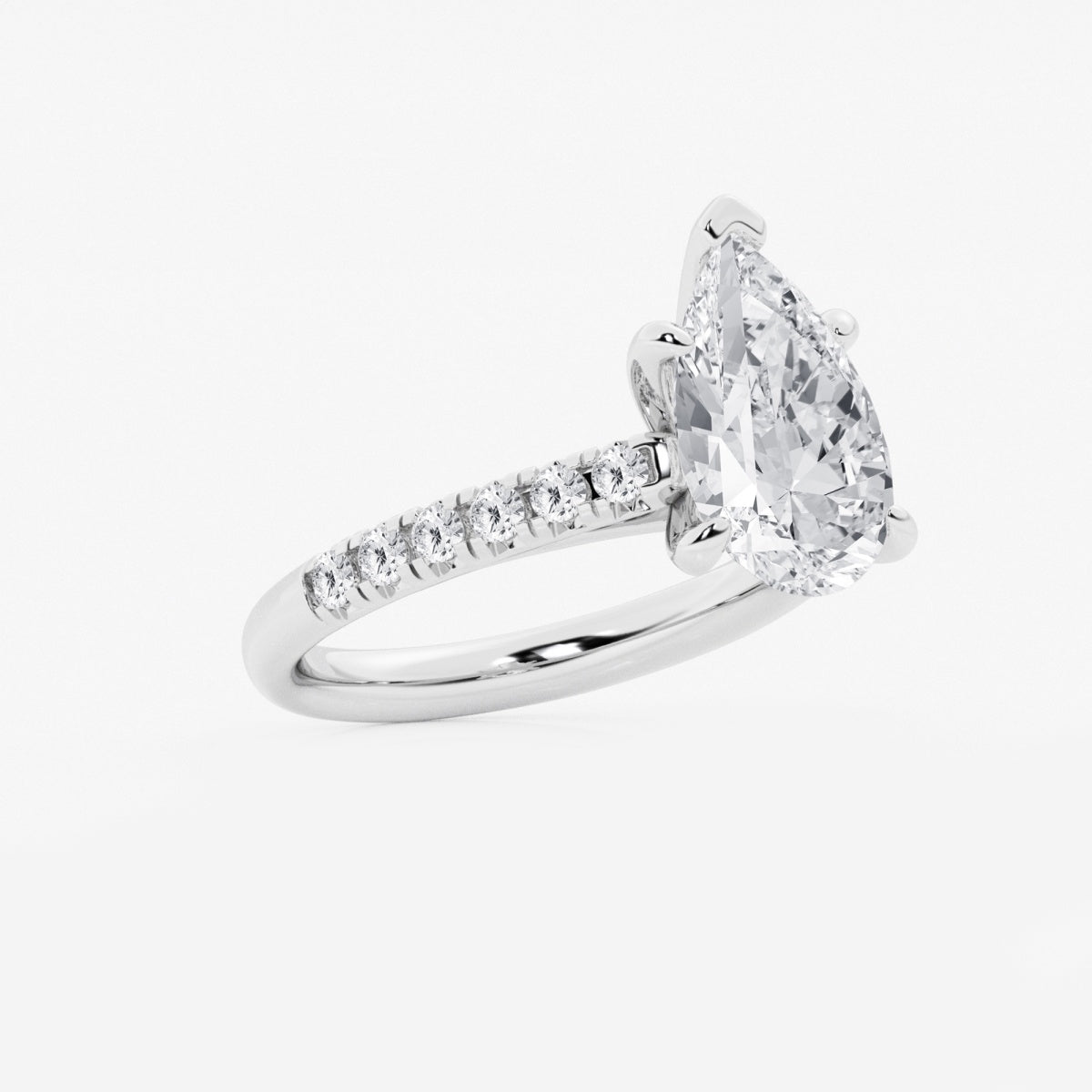 Estelle - French Pave Elegance Engagement Ring