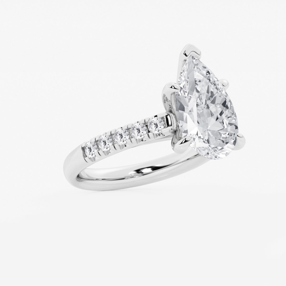 Estelle - French Pave Elegance Engagement Ring