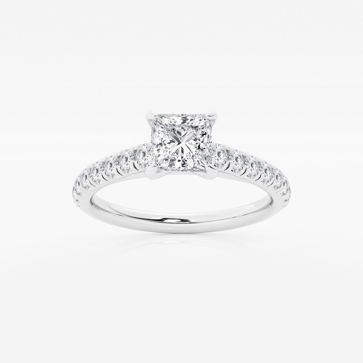 Estelle - French Pave Elegance Engagement Ring