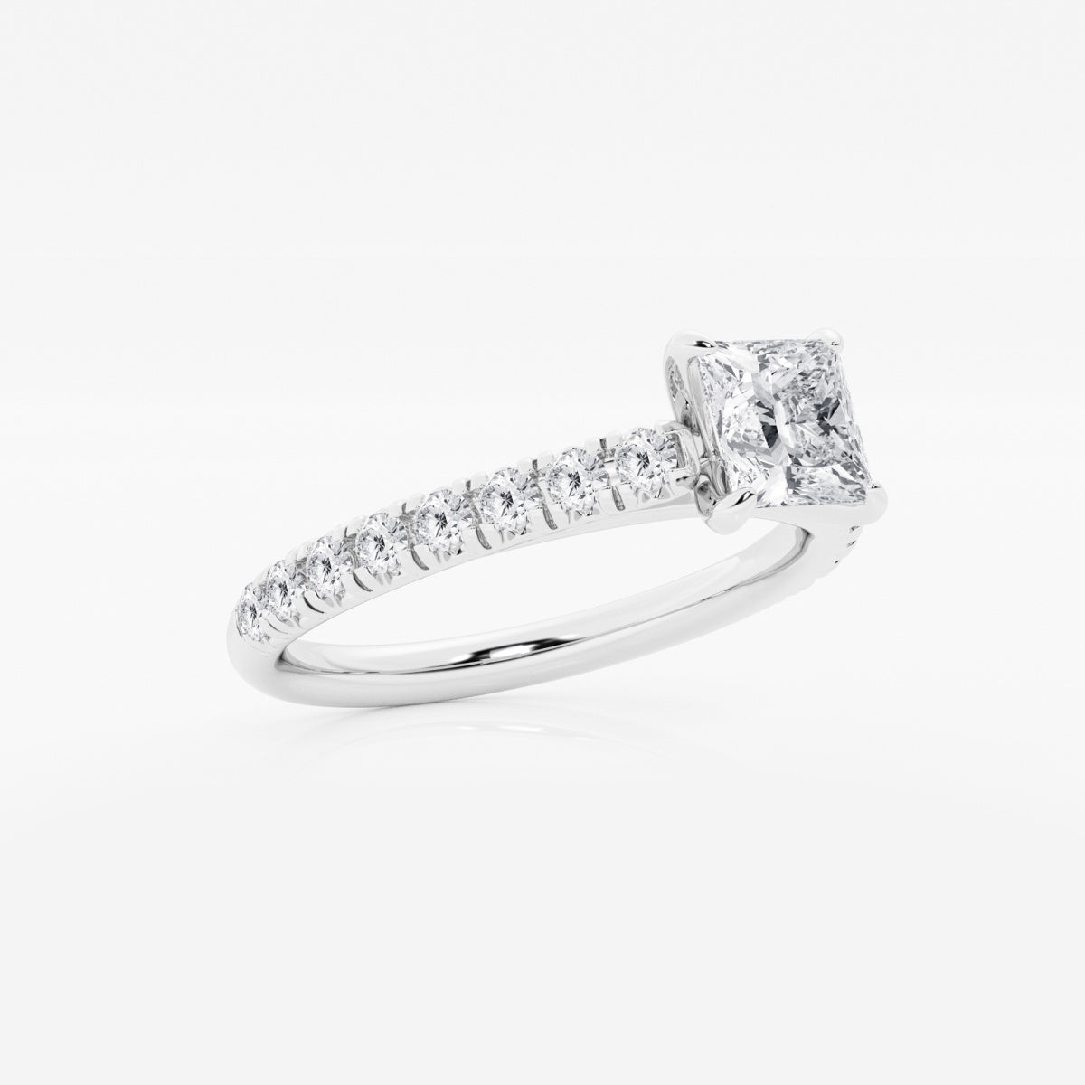 Estelle - French Pave Elegance Engagement Ring