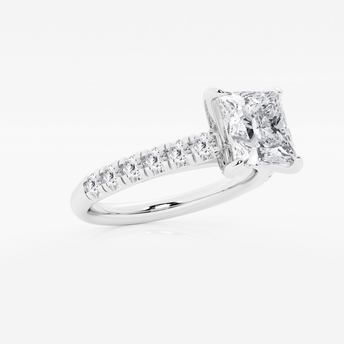 Estelle - French Pave Elegance Engagement Ring