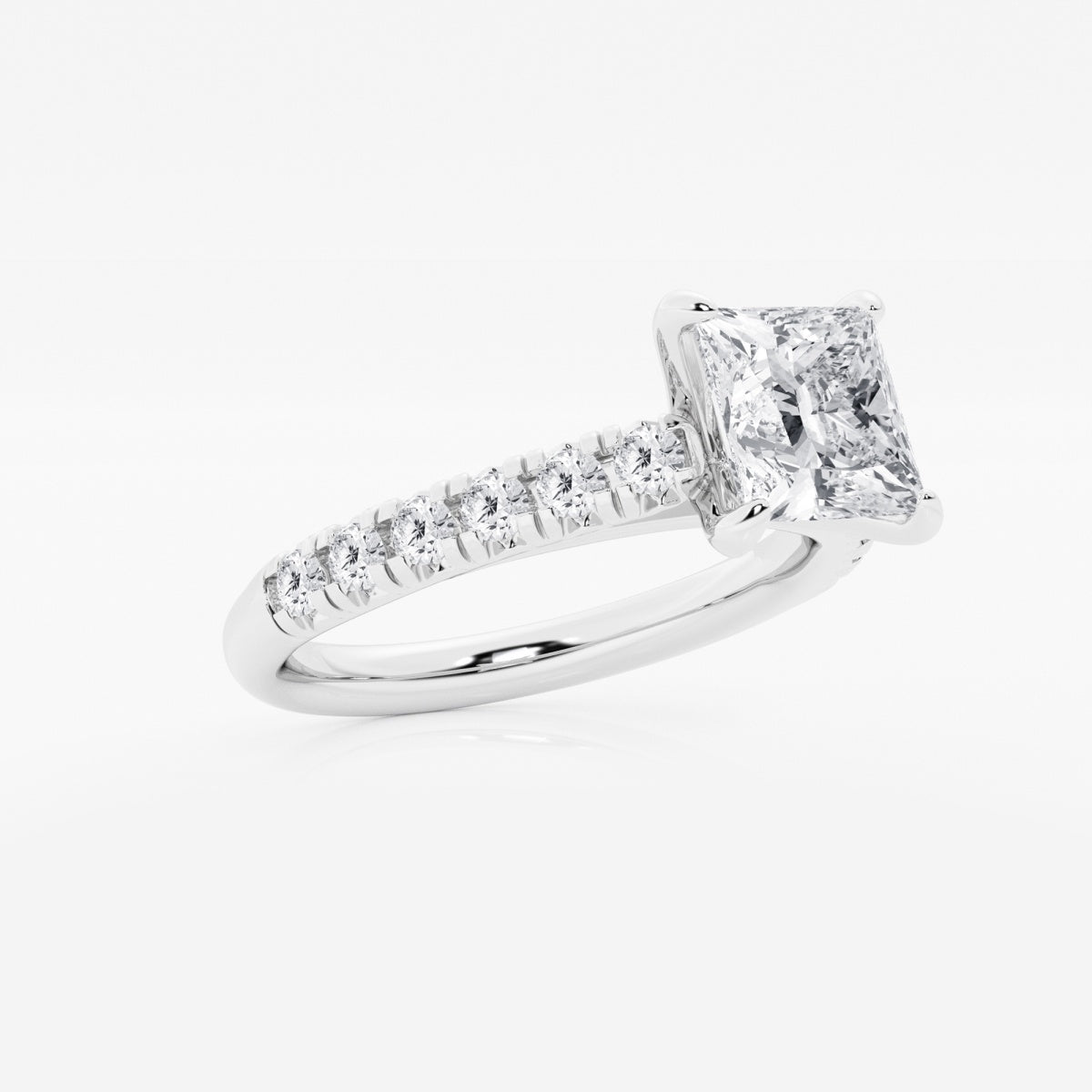 Estelle - French Pave Elegance Engagement Ring