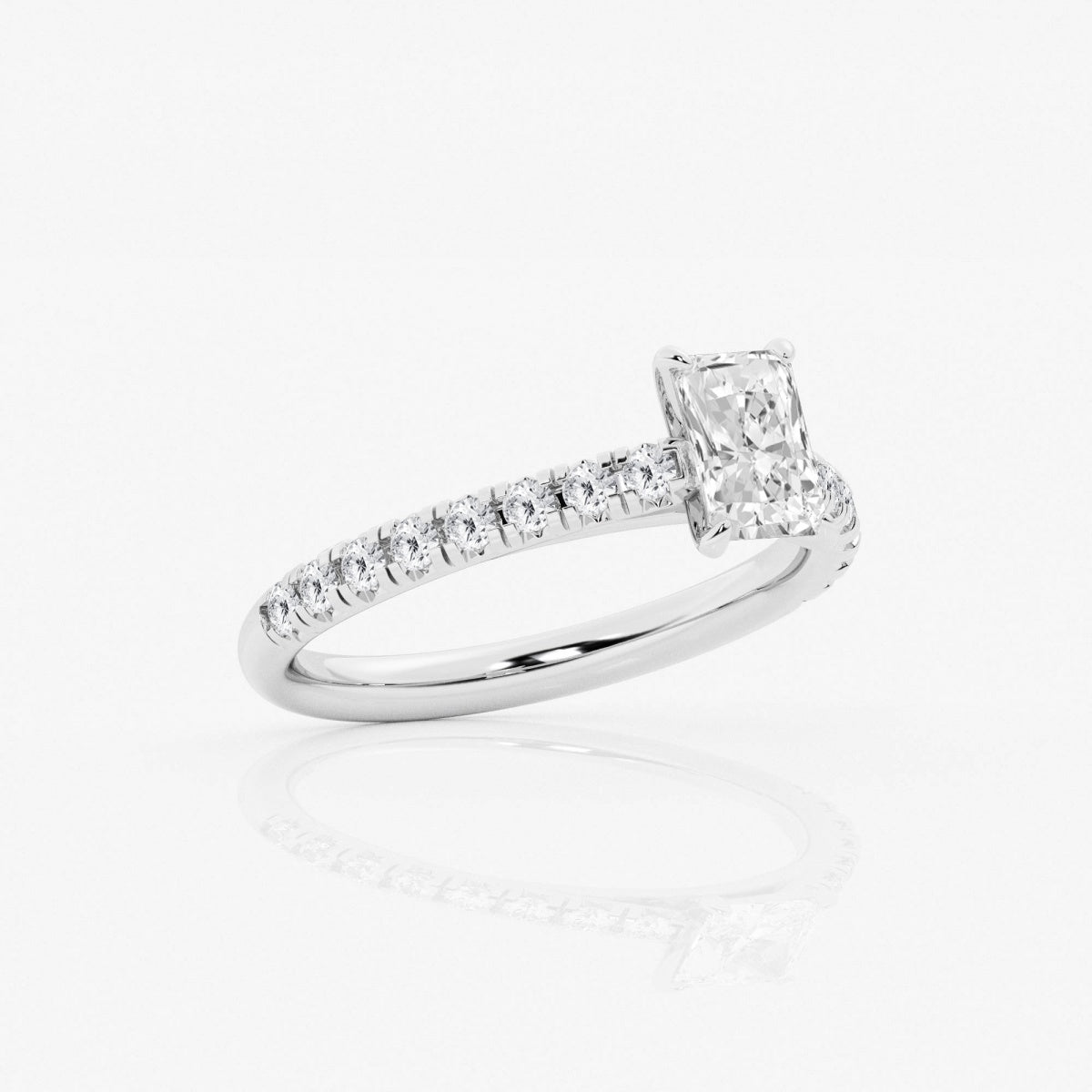 Estelle - French Pave Elegance Engagement Ring