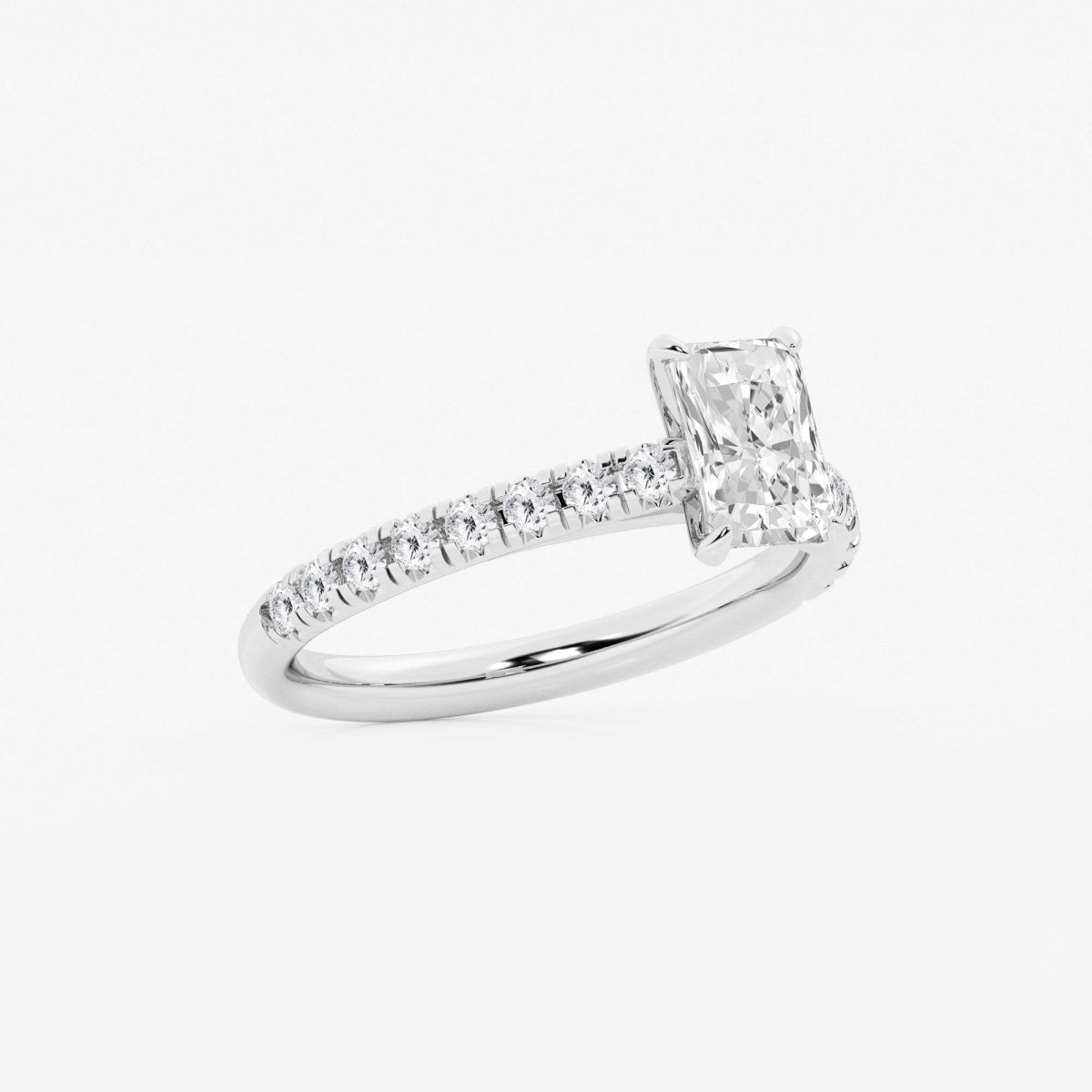 Estelle - French Pave Elegance Engagement Ring