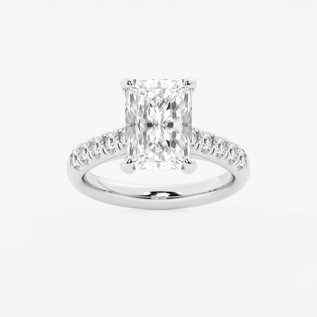 Estelle - French Pave Elegance Engagement Ring