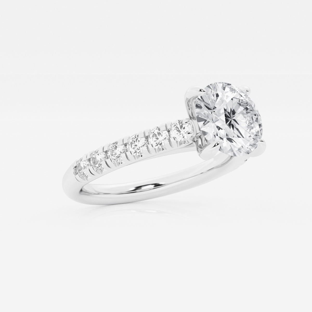 Estelle - French Pave Elegance Engagement Ring