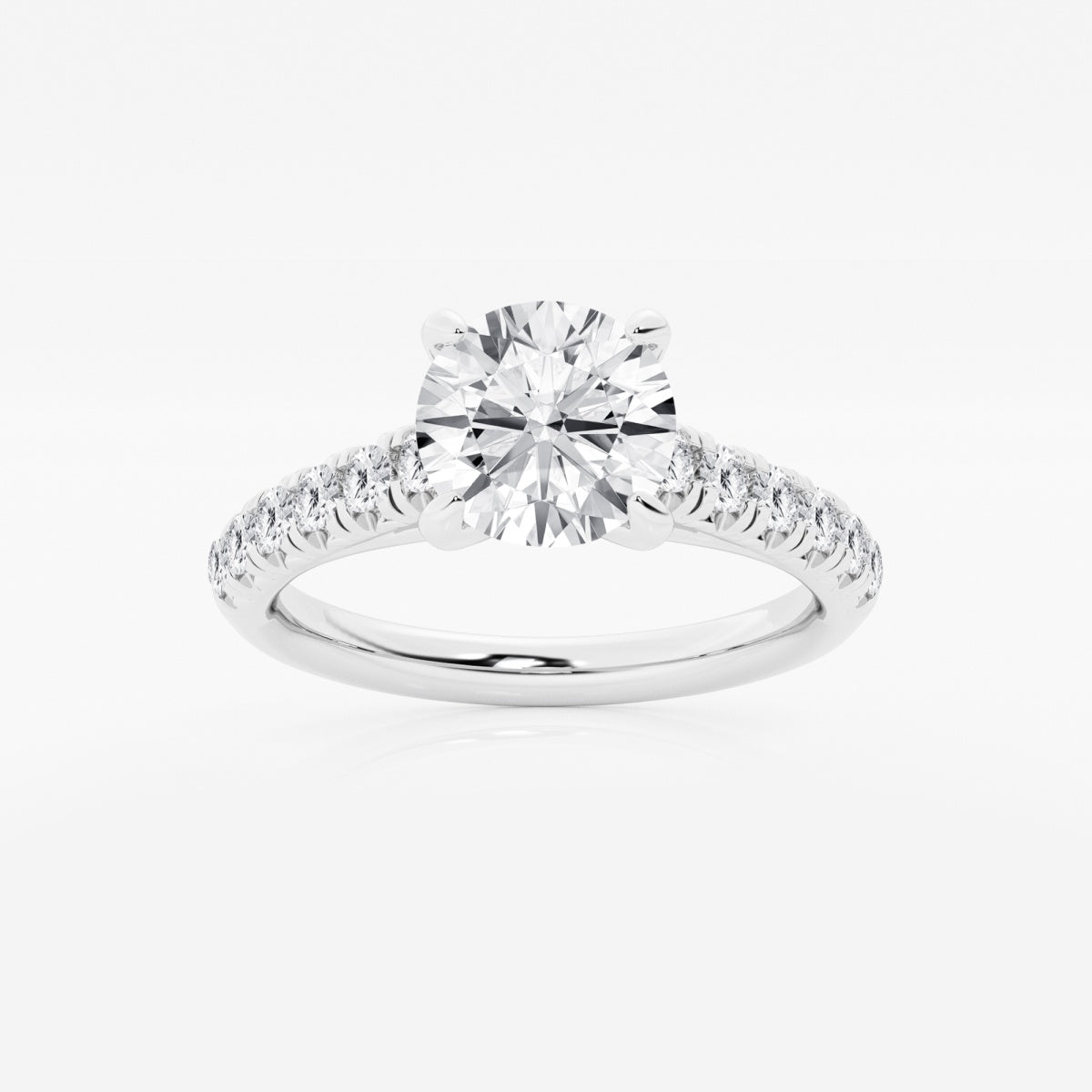 Estelle - French Pave Elegance Engagement Ring