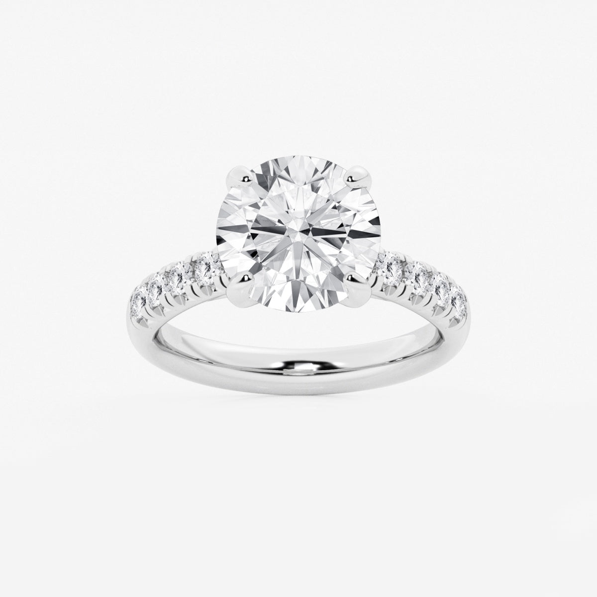 Estelle - French Pave Elegance Engagement Ring