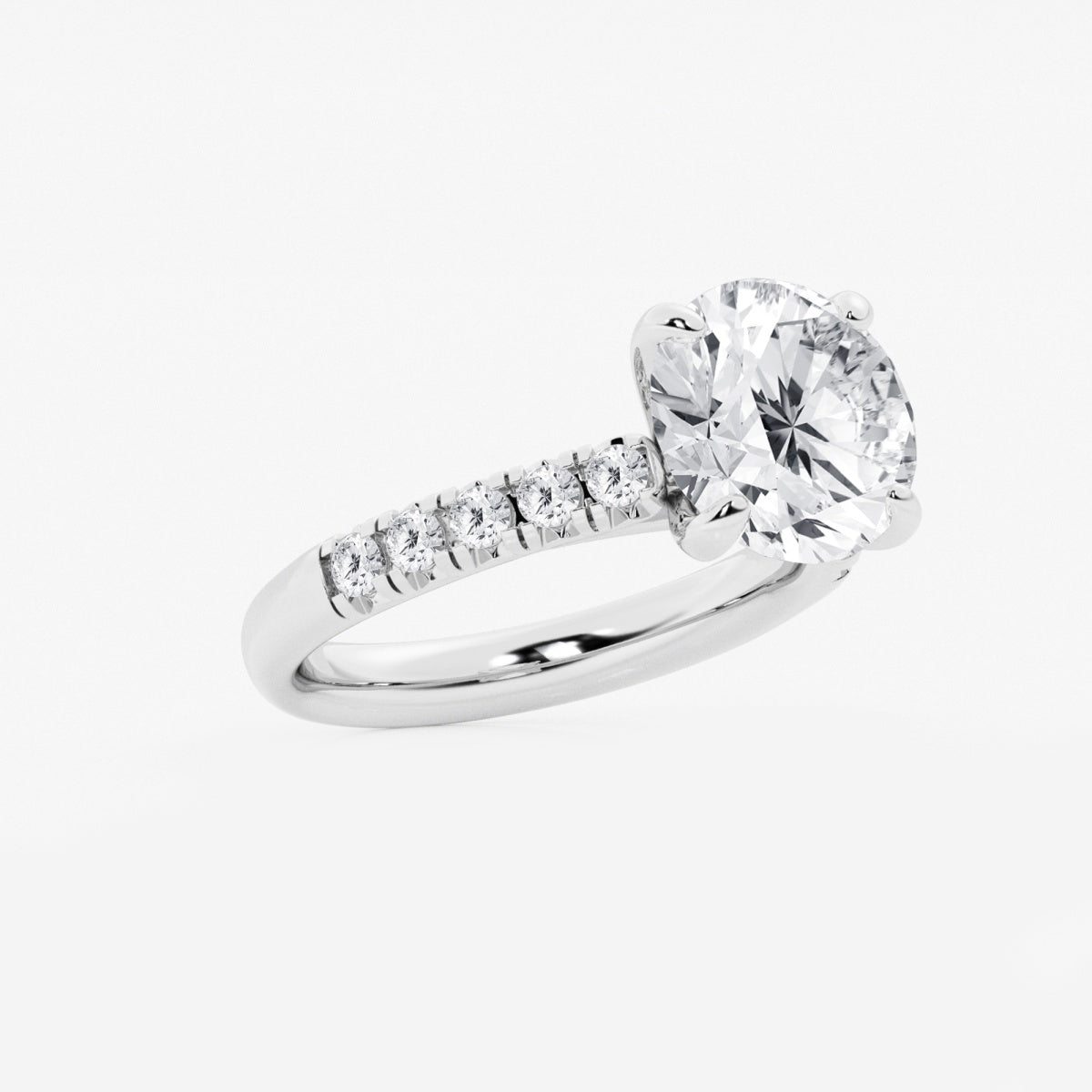 Estelle - French Pave Elegance Engagement Ring