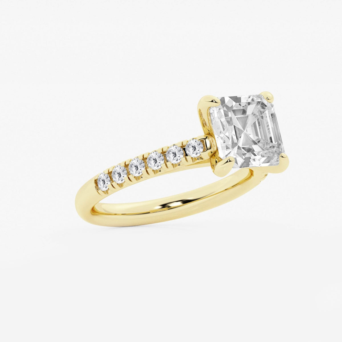 Estelle - French Pave Elegance Engagement Ring