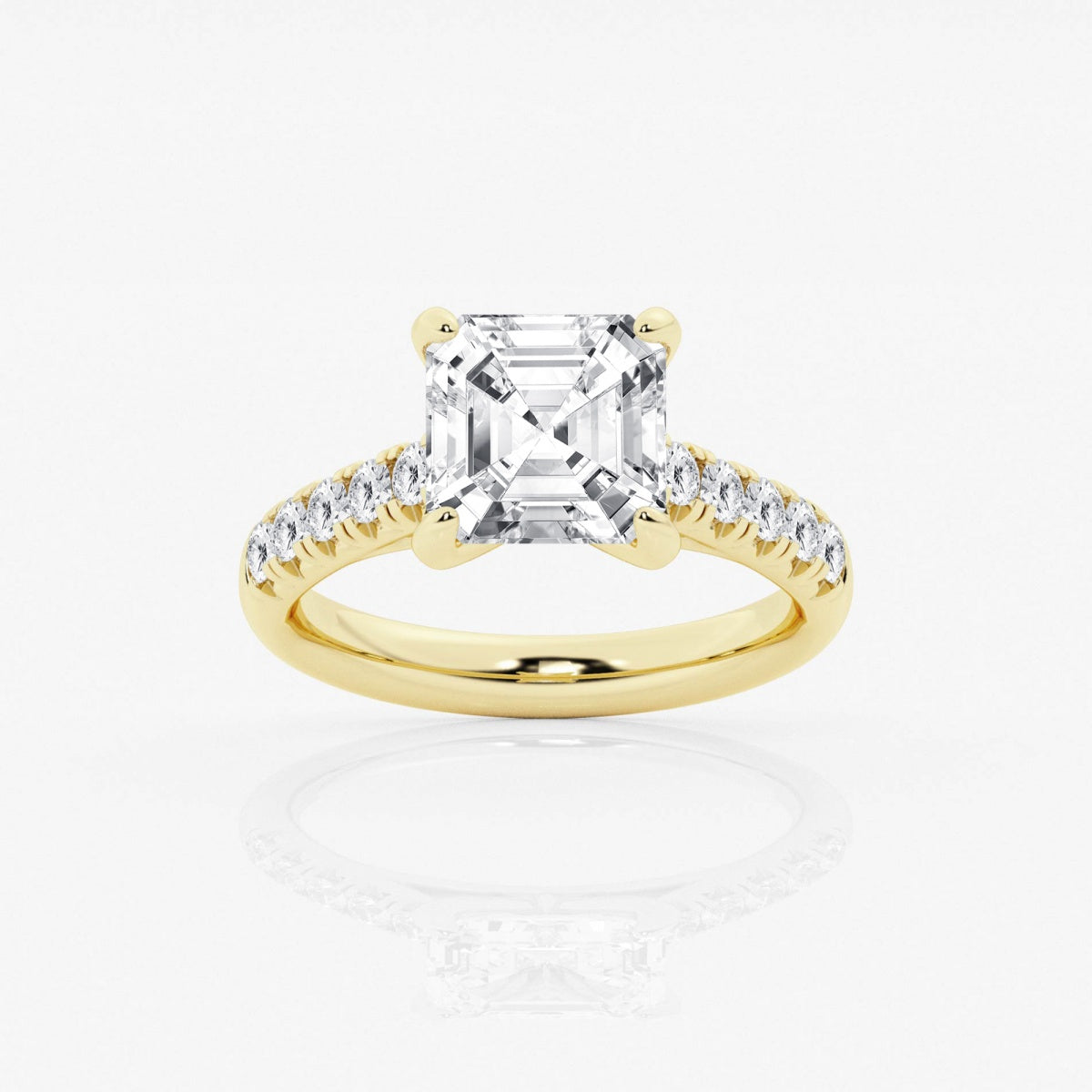 Estelle - French Pave Elegance Engagement Ring