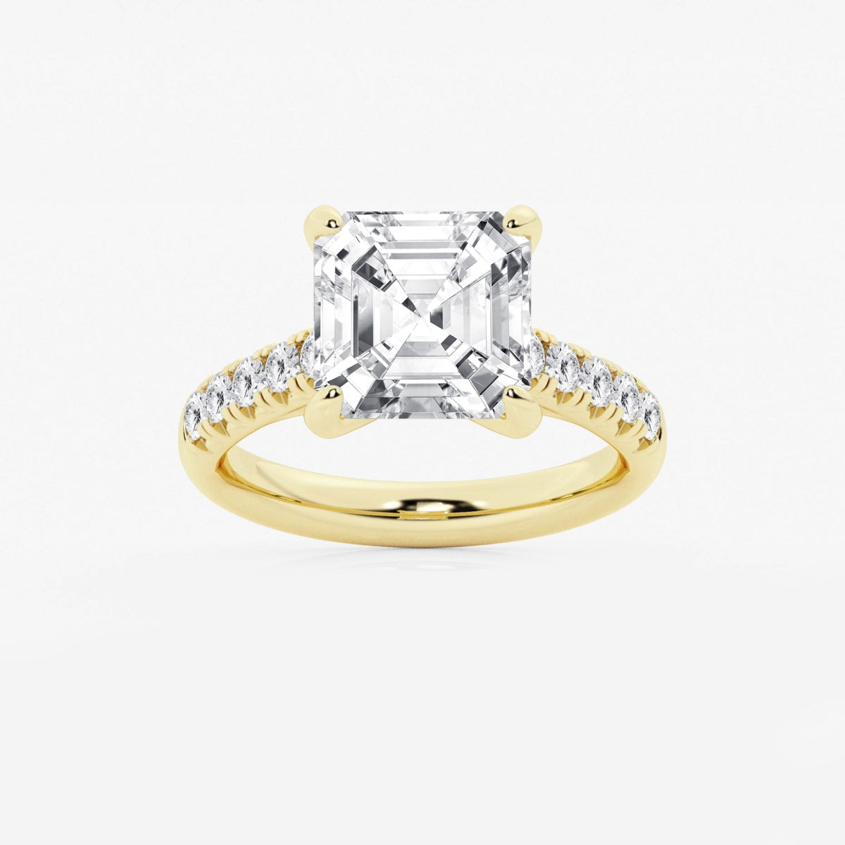 Estelle - French Pave Elegance Engagement Ring