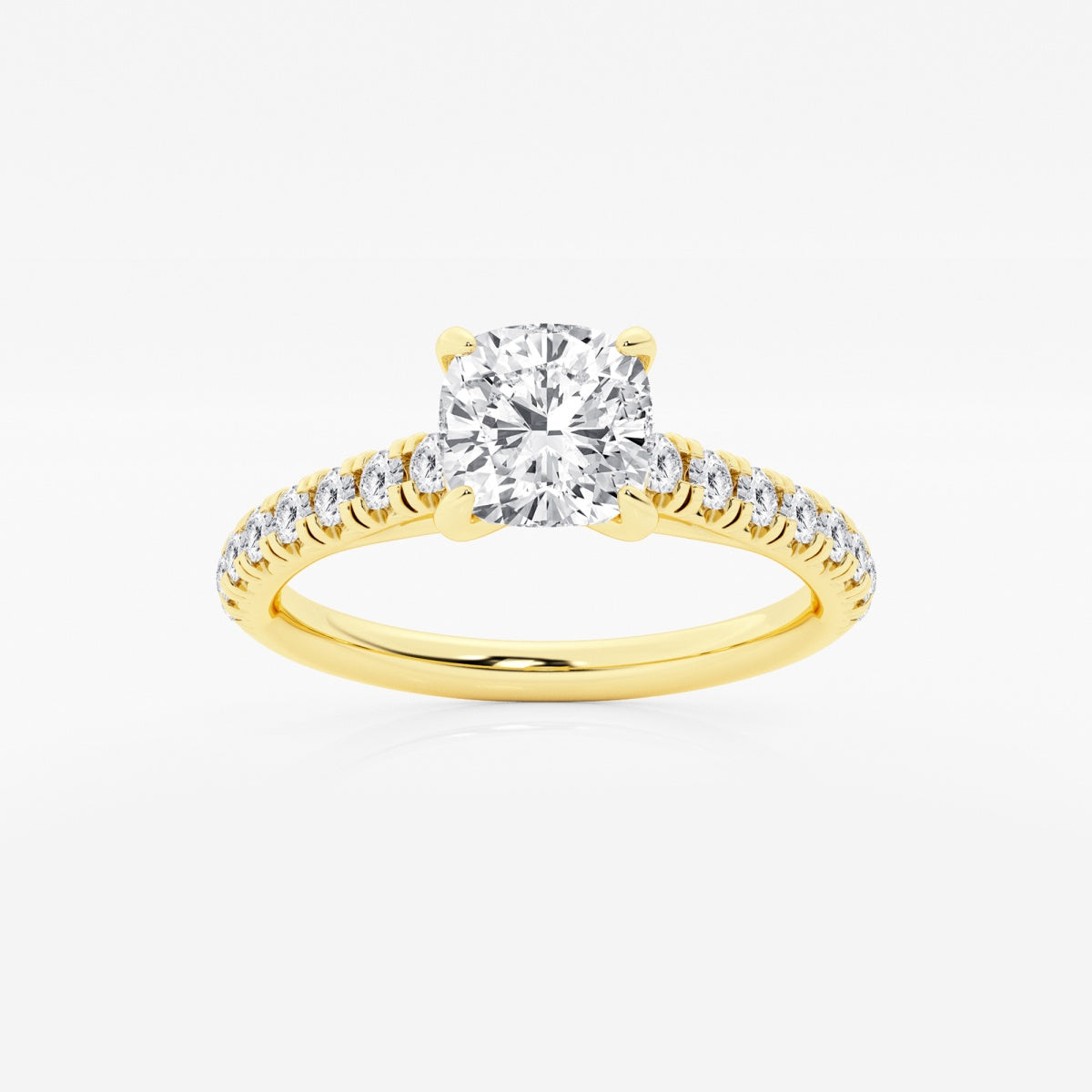 Estelle - French Pave Elegance Engagement Ring