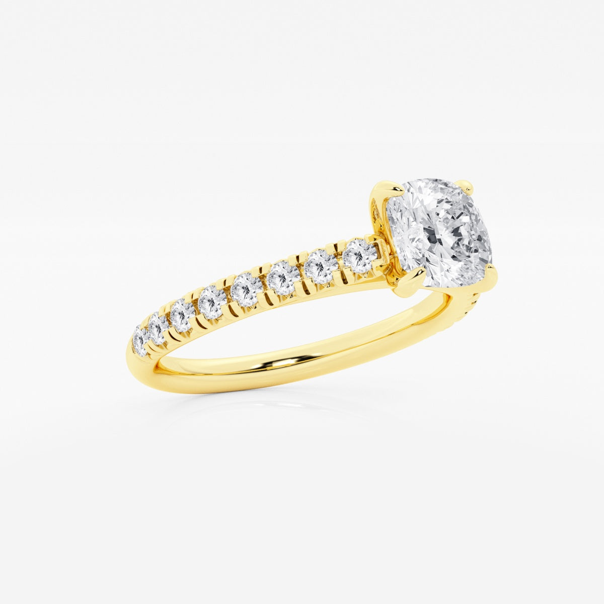 Estelle - French Pave Elegance Engagement Ring