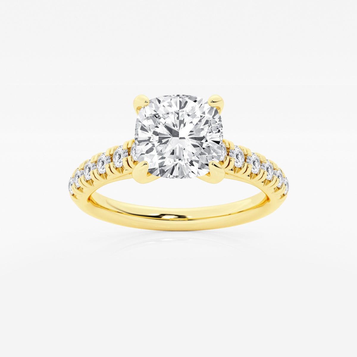 Estelle - French Pave Elegance Engagement Ring