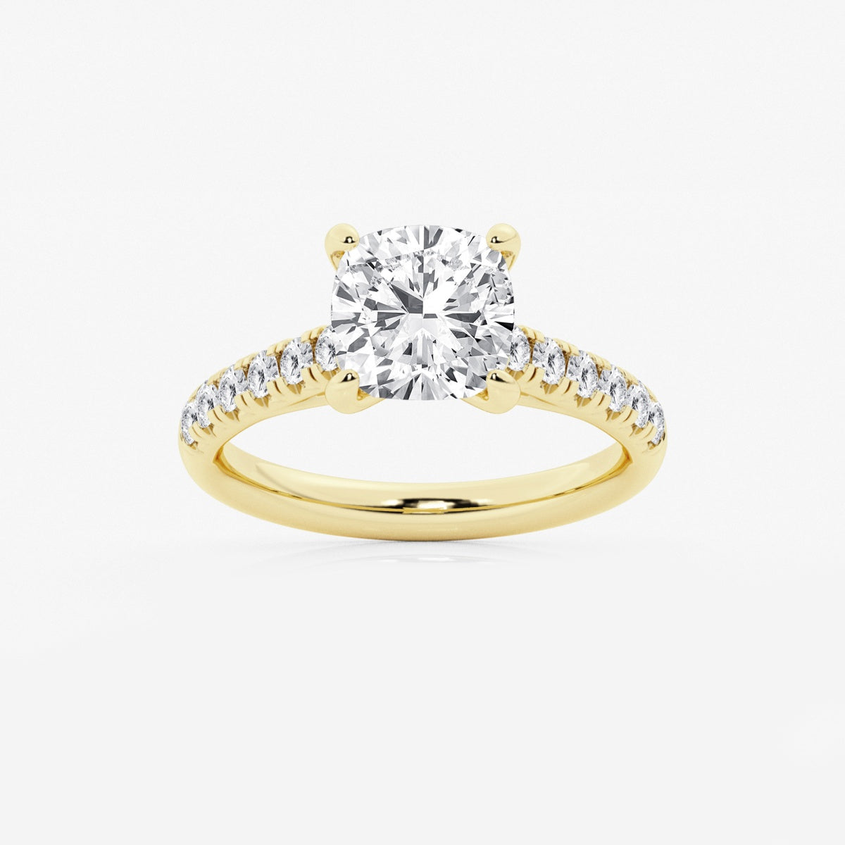 Estelle - French Pave Elegance Engagement Ring