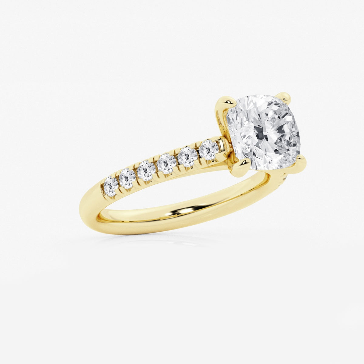 Estelle - French Pave Elegance Engagement Ring