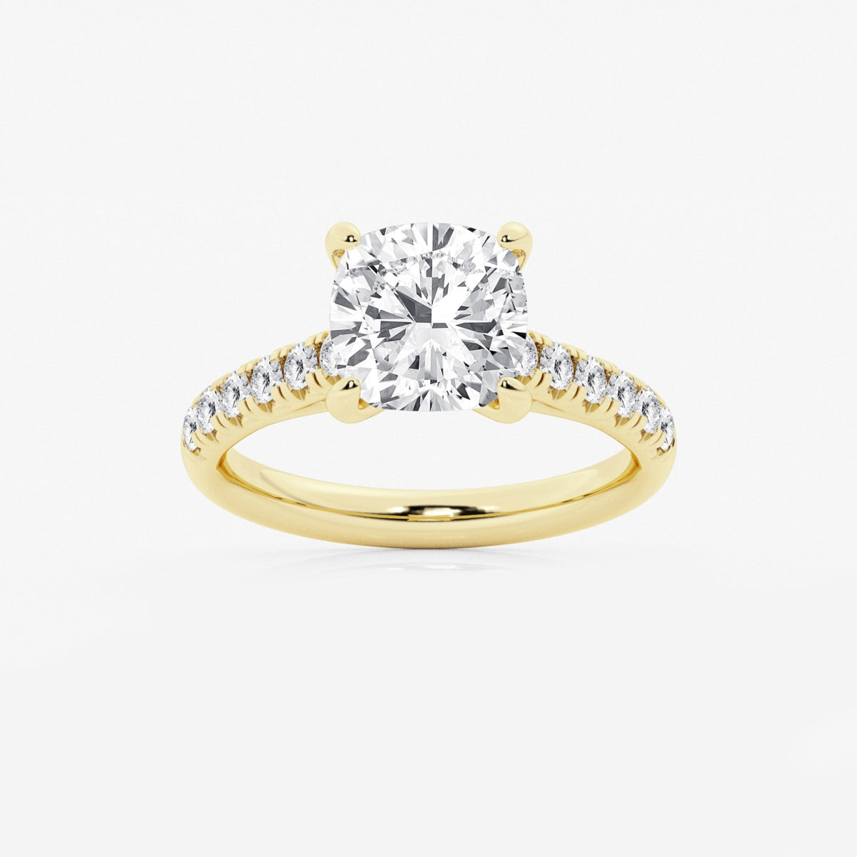 Estelle - French Pave Elegance Engagement Ring