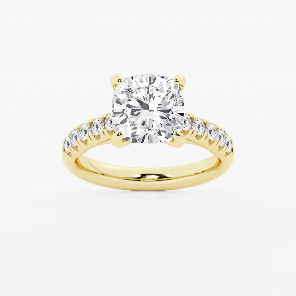 Estelle - French Pave Elegance Engagement Ring