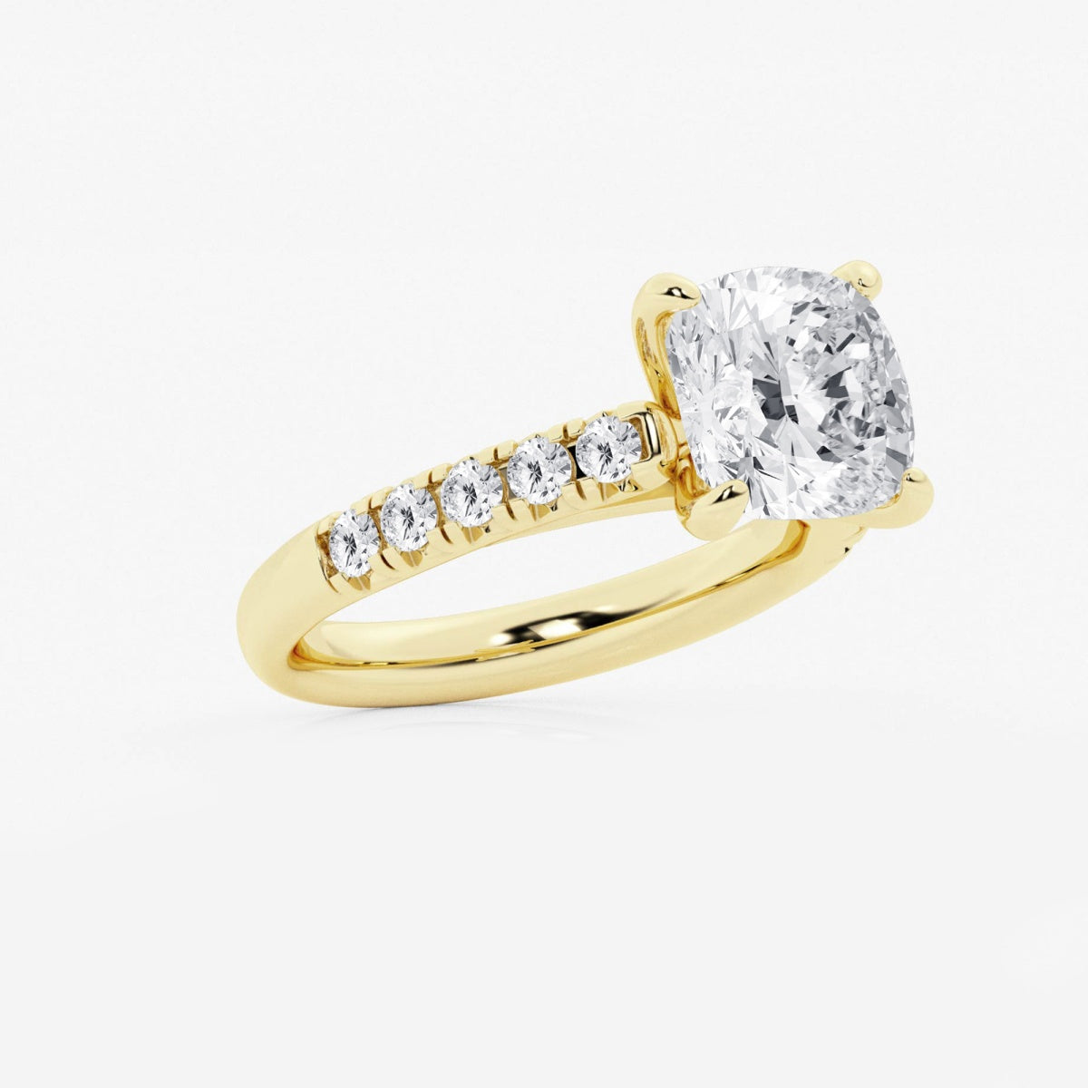 Estelle - French Pave Elegance Engagement Ring