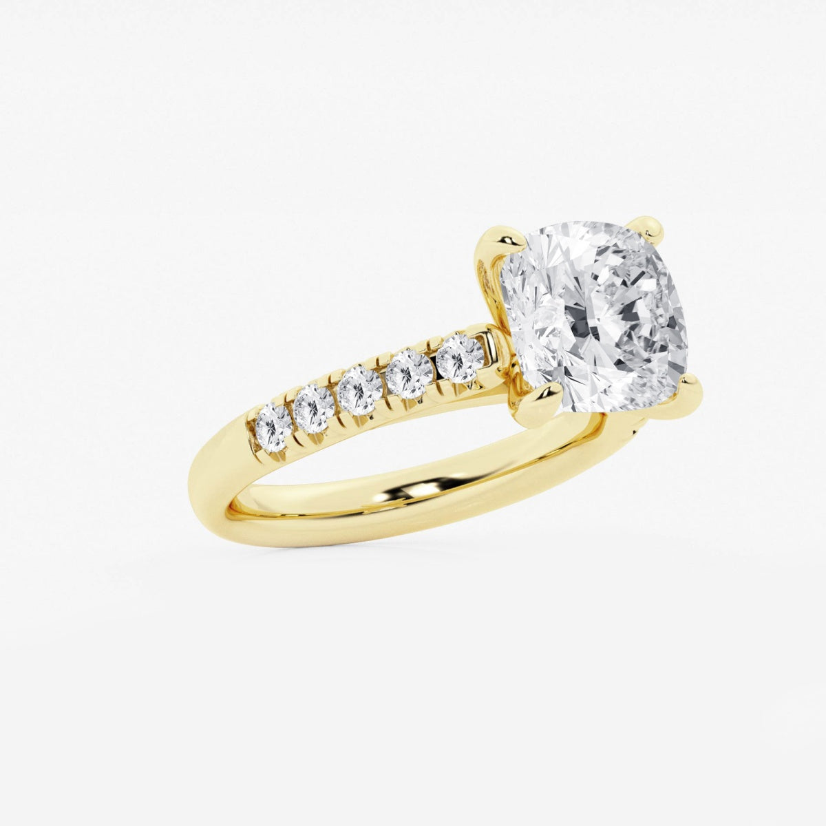 Estelle - French Pave Elegance Engagement Ring