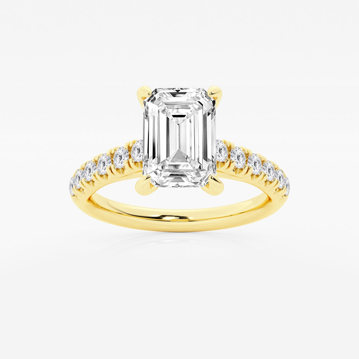 Estelle - French Pave Elegance Engagement Ring