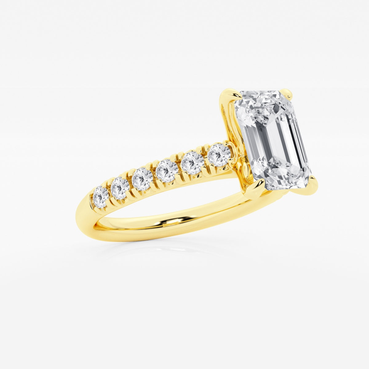 Estelle - French Pave Elegance Engagement Ring