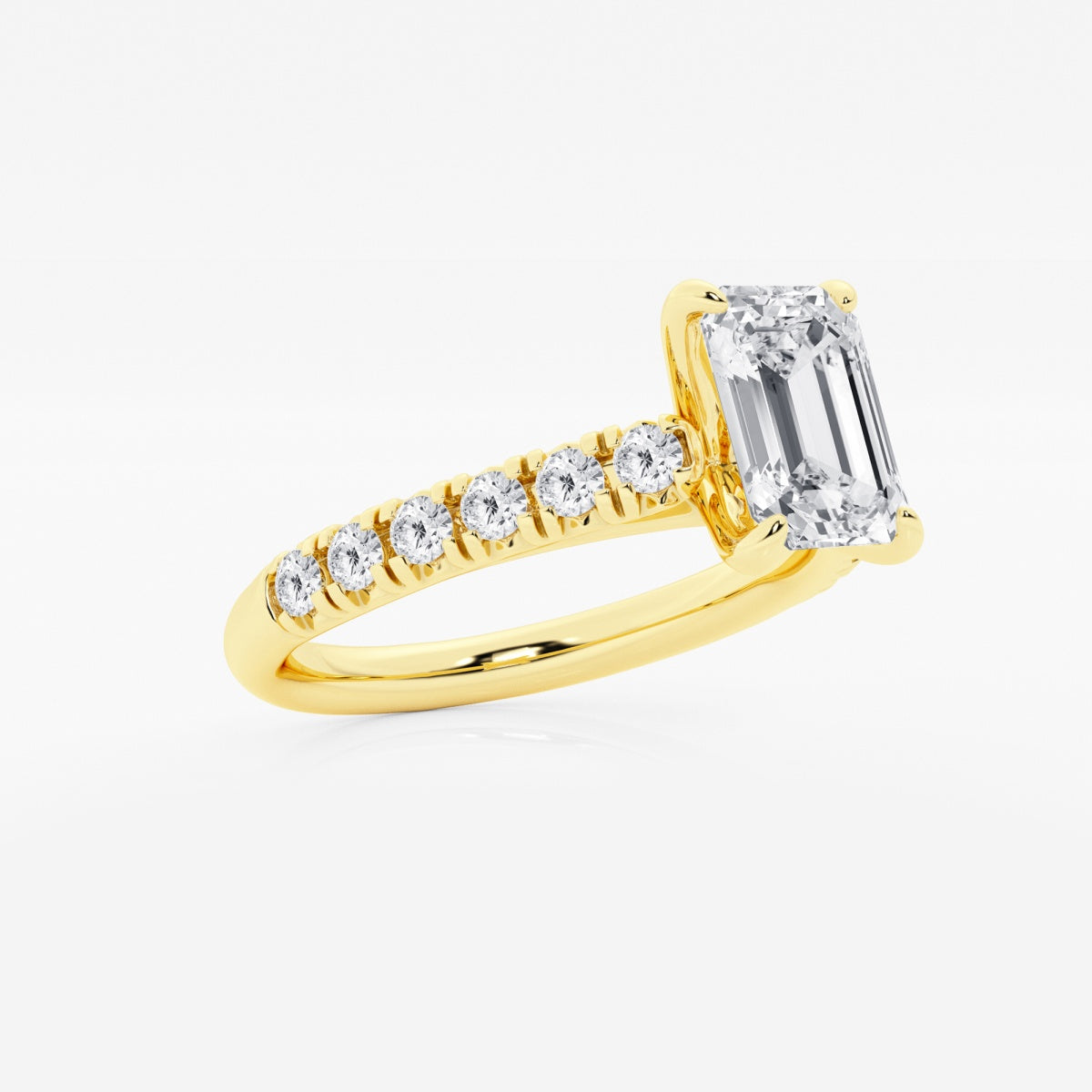 Estelle - French Pave Elegance Engagement Ring