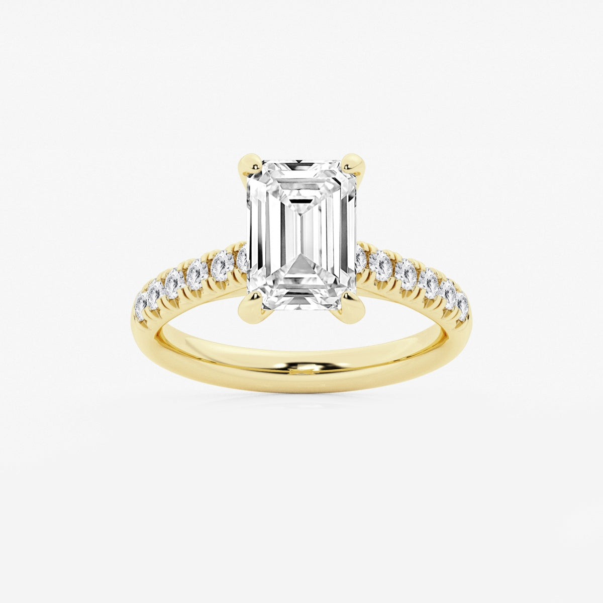 Estelle - French Pave Elegance Engagement Ring