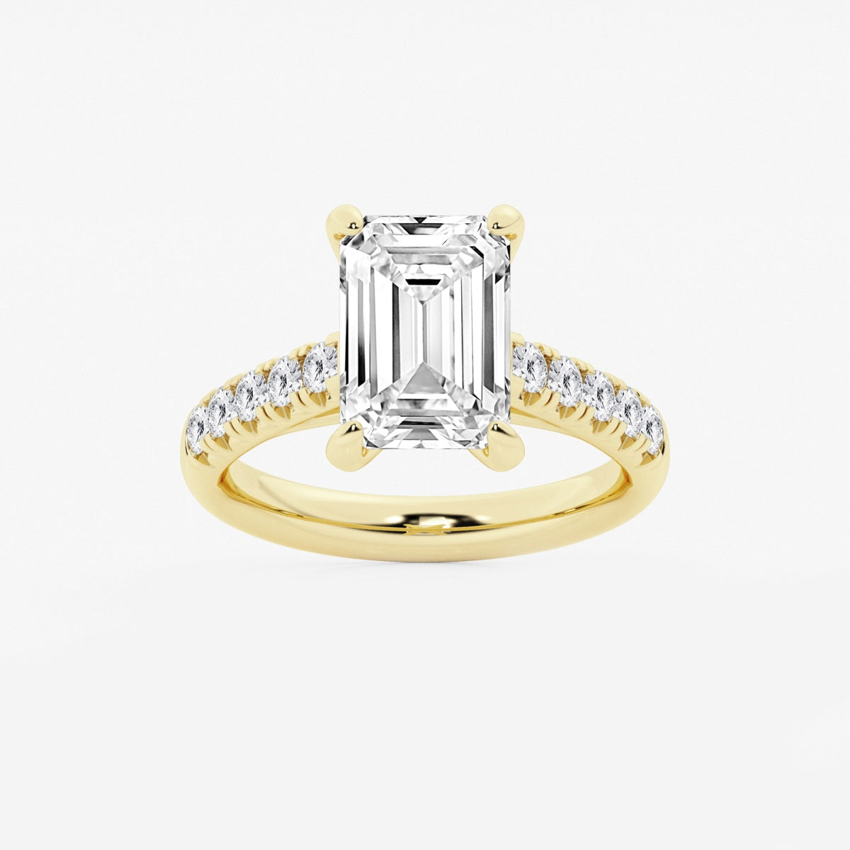 Estelle - French Pave Elegance Engagement Ring