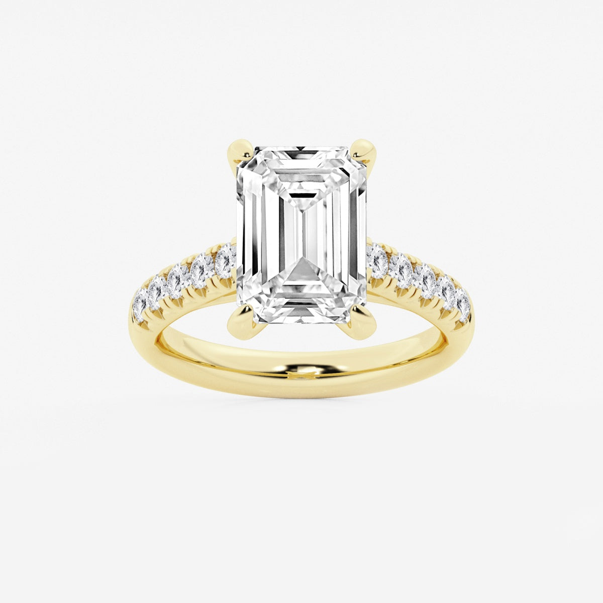 Estelle - French Pave Elegance Engagement Ring