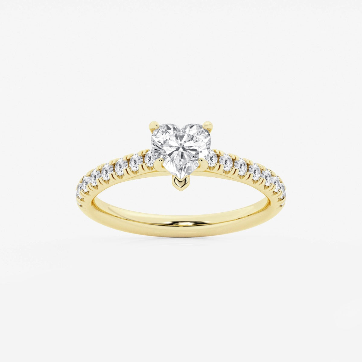 Estelle - French Pave Elegance Engagement Ring