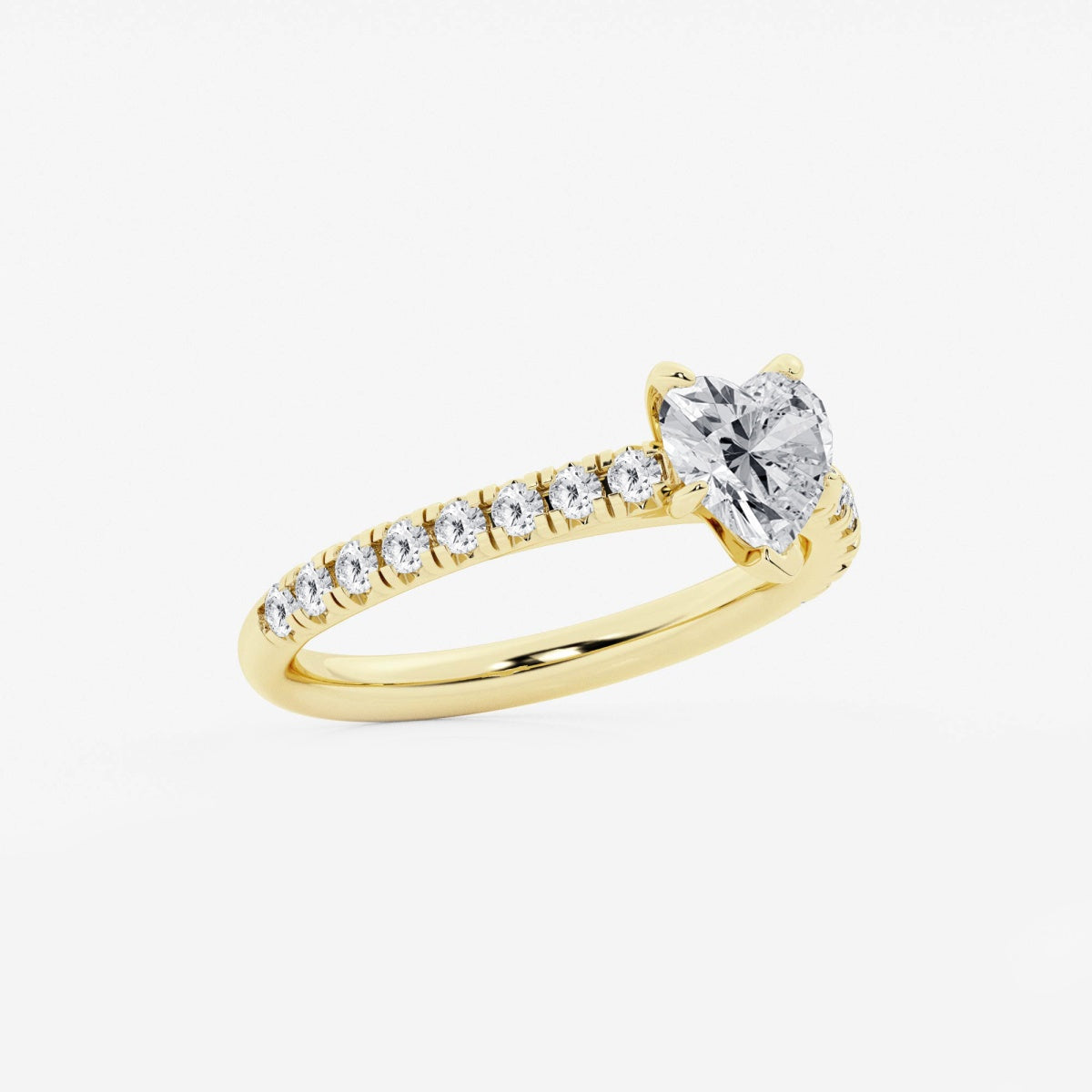 Estelle - French Pave Elegance Engagement Ring