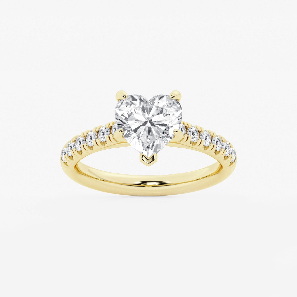 Estelle - French Pave Elegance Engagement Ring