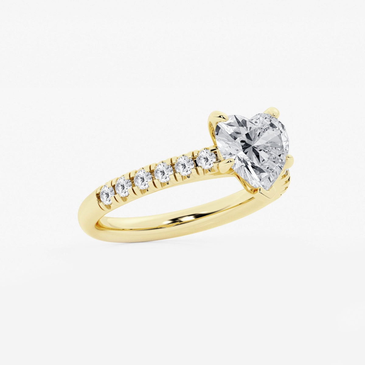 Estelle - French Pave Elegance Engagement Ring