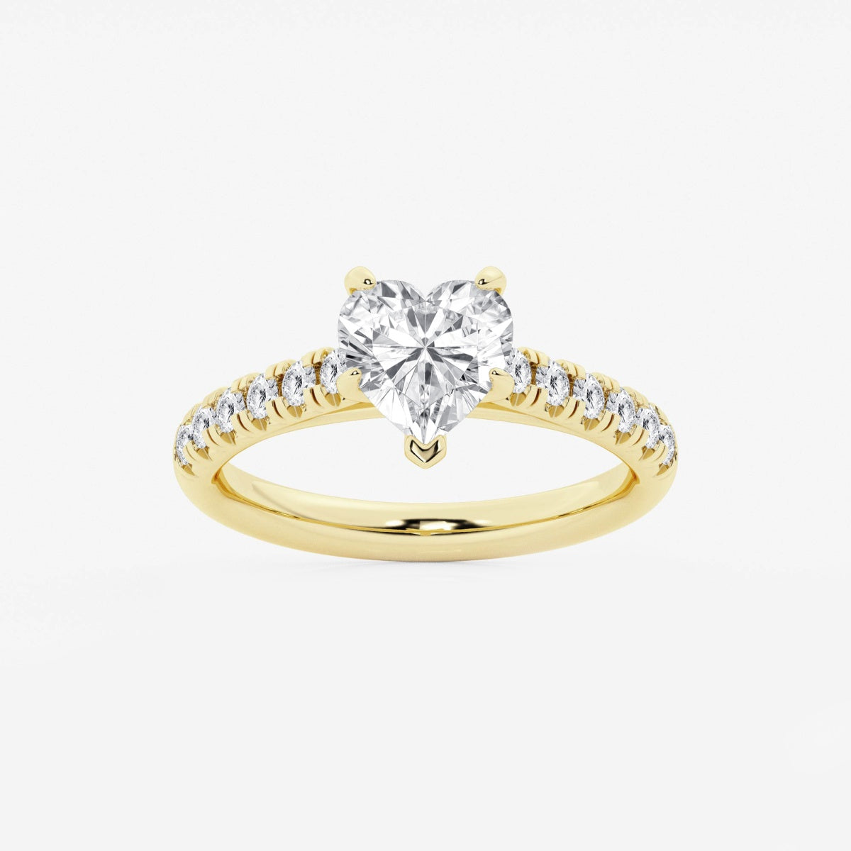 Estelle - French Pave Elegance Engagement Ring