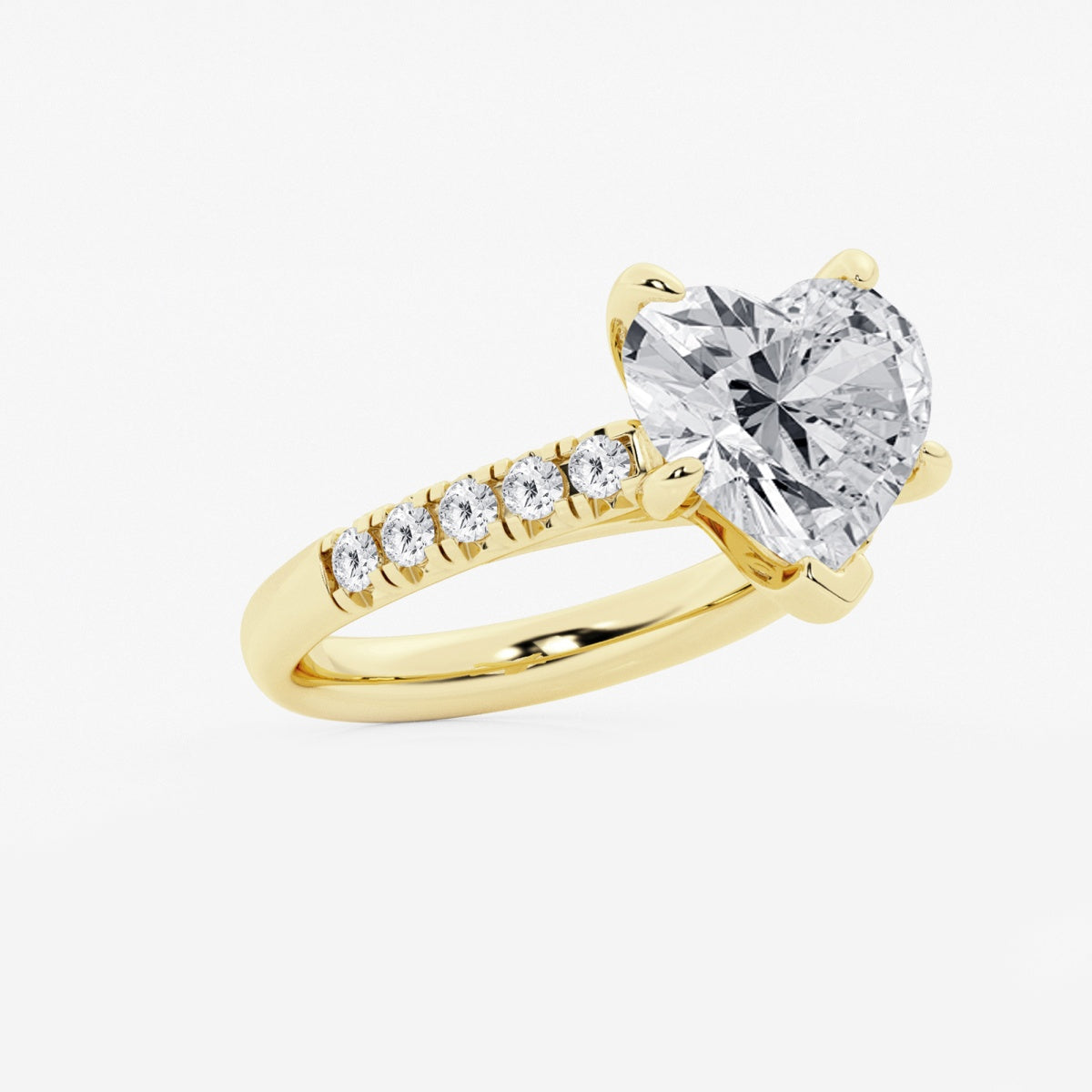 Estelle - French Pave Elegance Engagement Ring