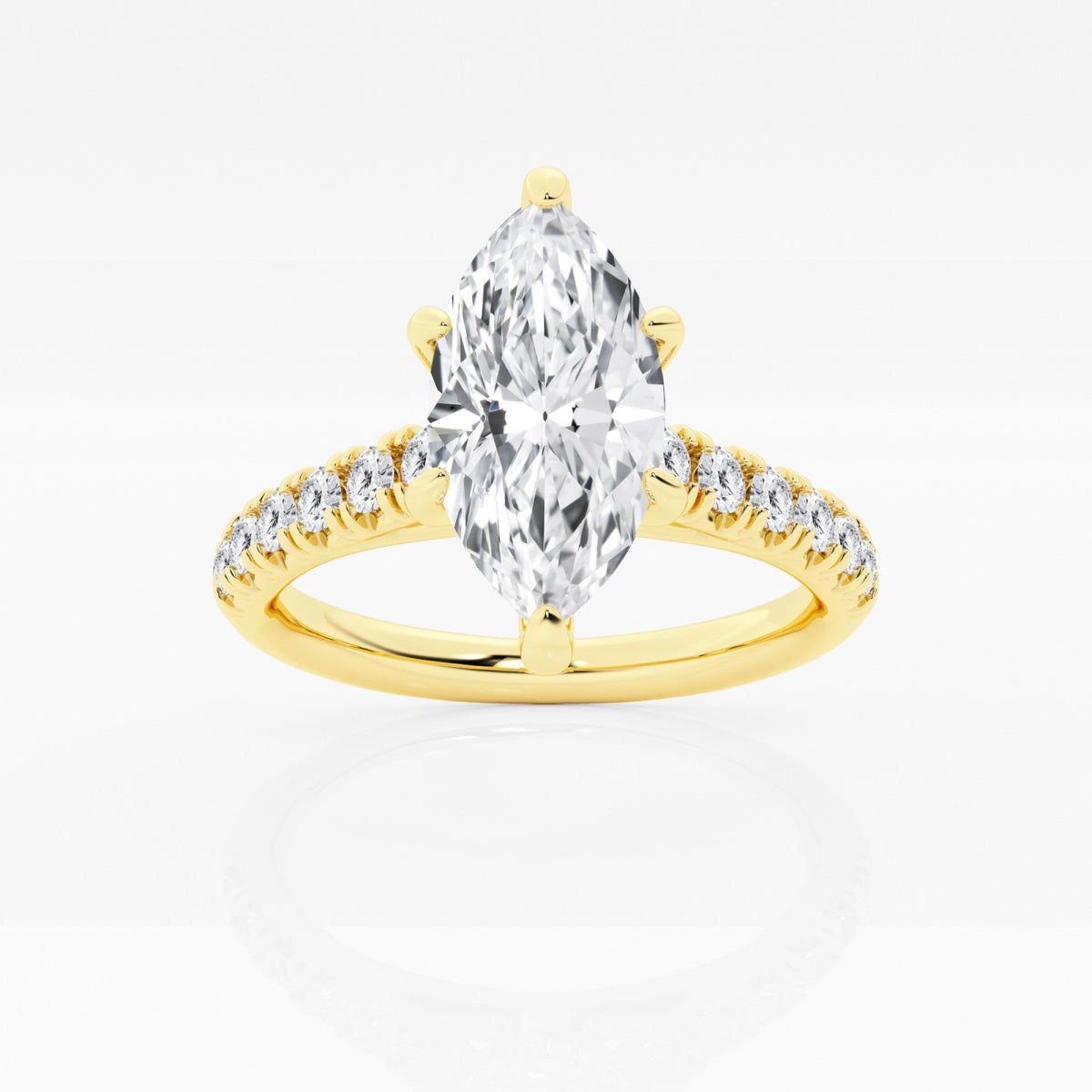 Estelle - French Pave Elegance Engagement Ring