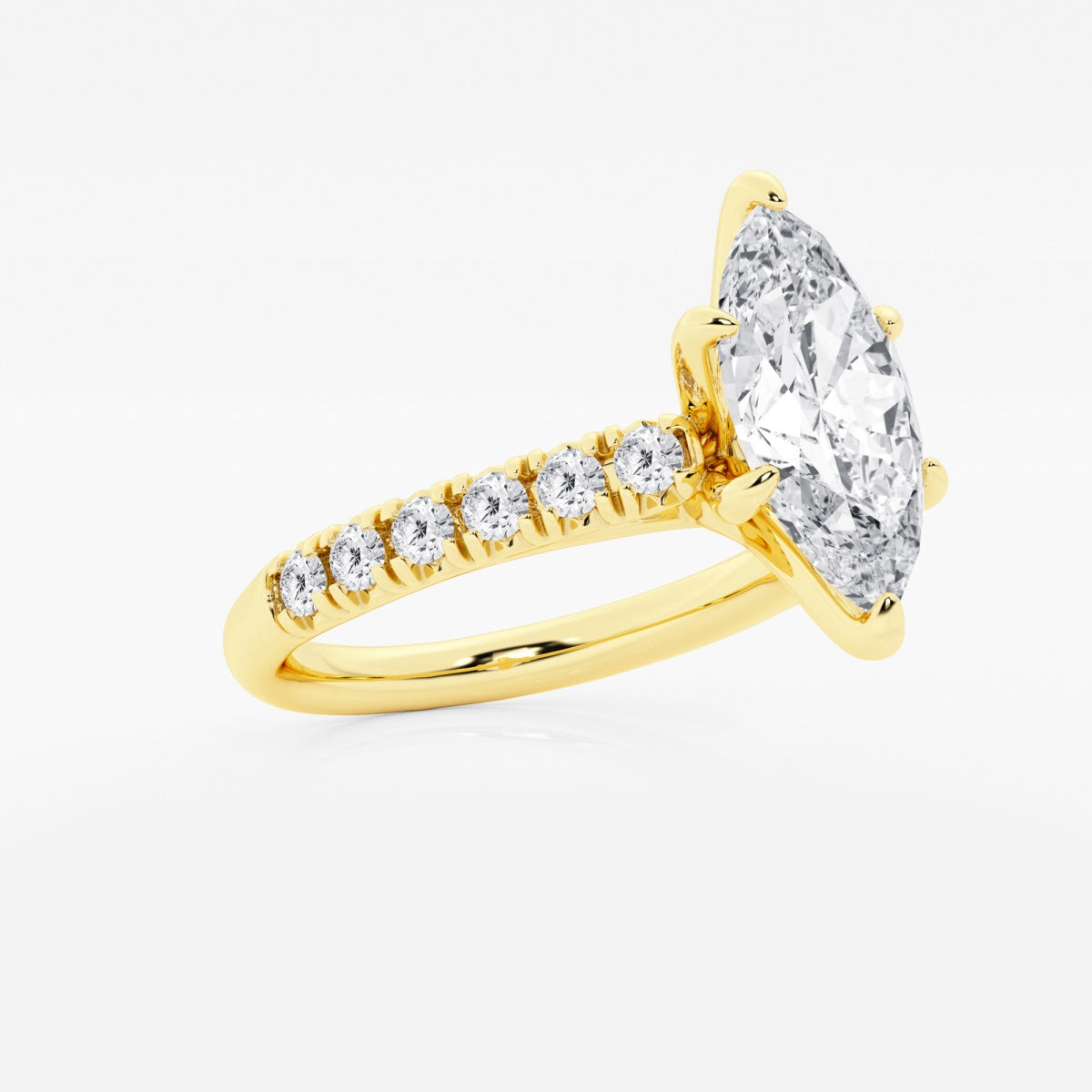 Estelle - French Pave Elegance Engagement Ring