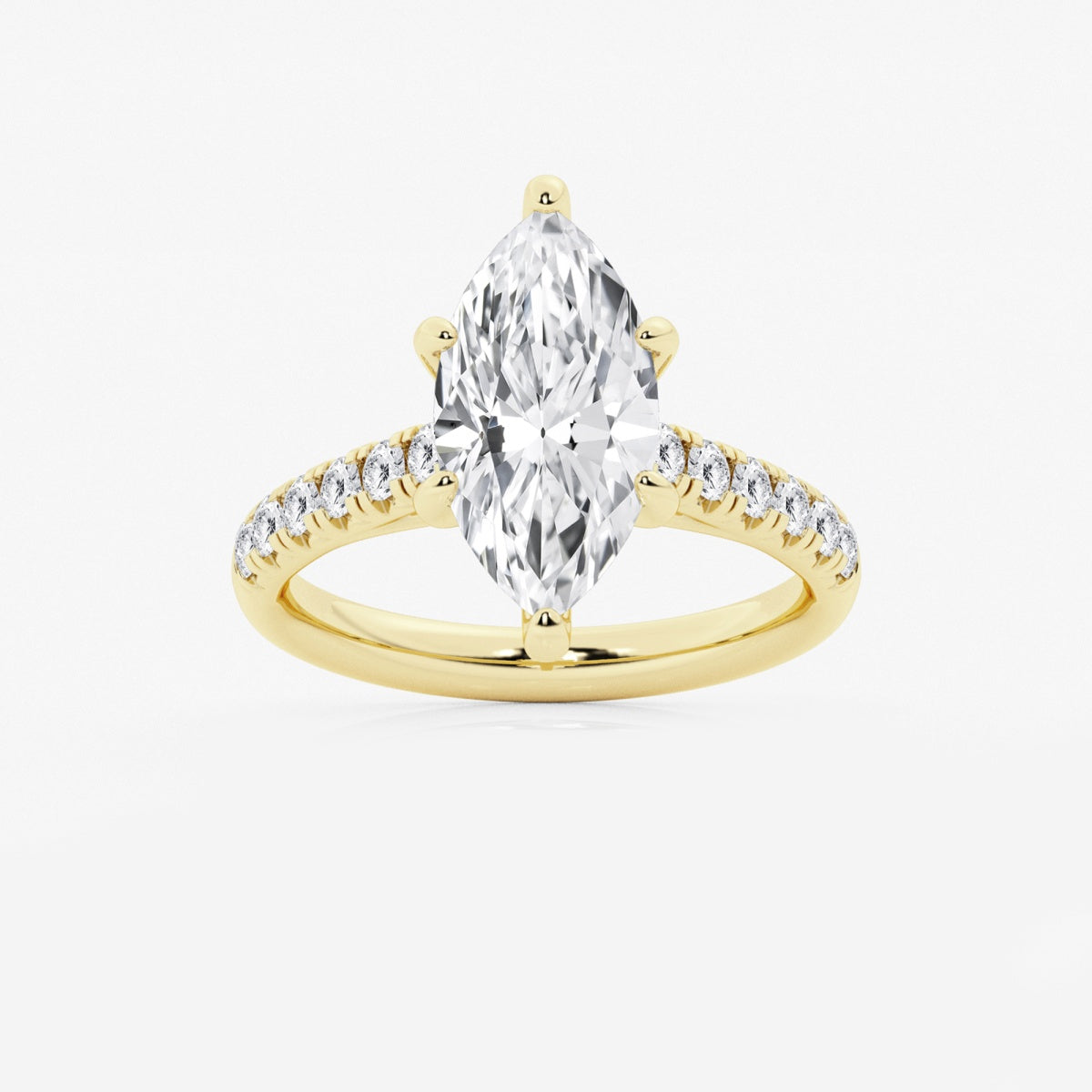 Estelle - French Pave Elegance Engagement Ring