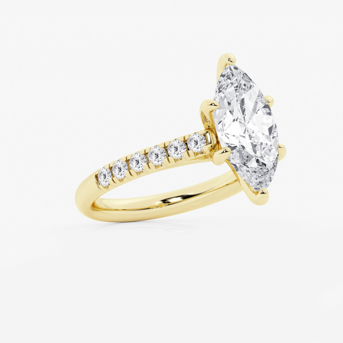 Estelle - French Pave Elegance Engagement Ring