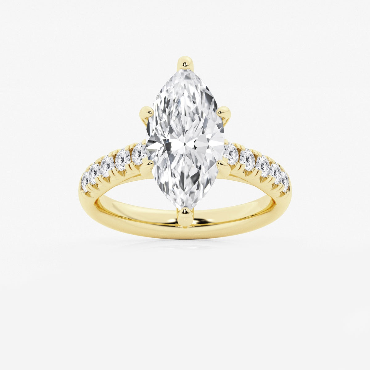 Estelle - French Pave Elegance Engagement Ring