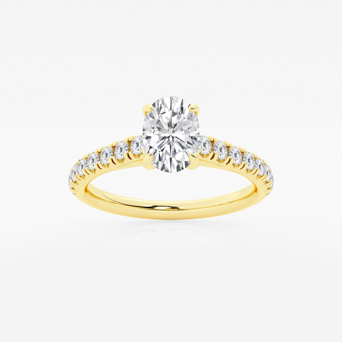 Estelle - French Pave Elegance Engagement Ring