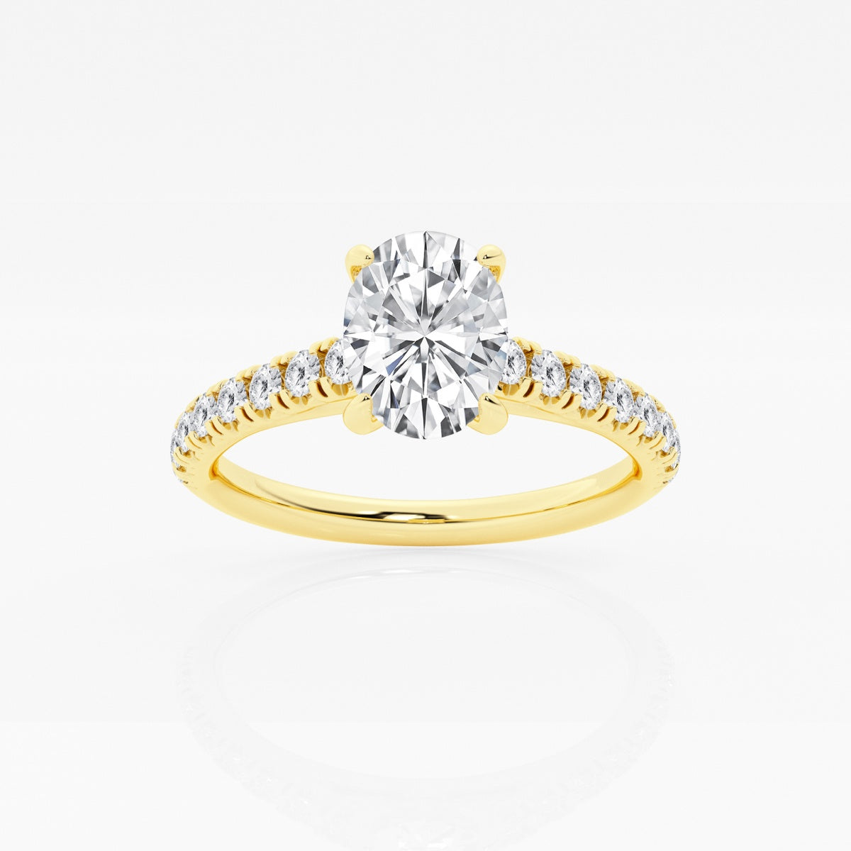 Estelle - French Pave Elegance Engagement Ring