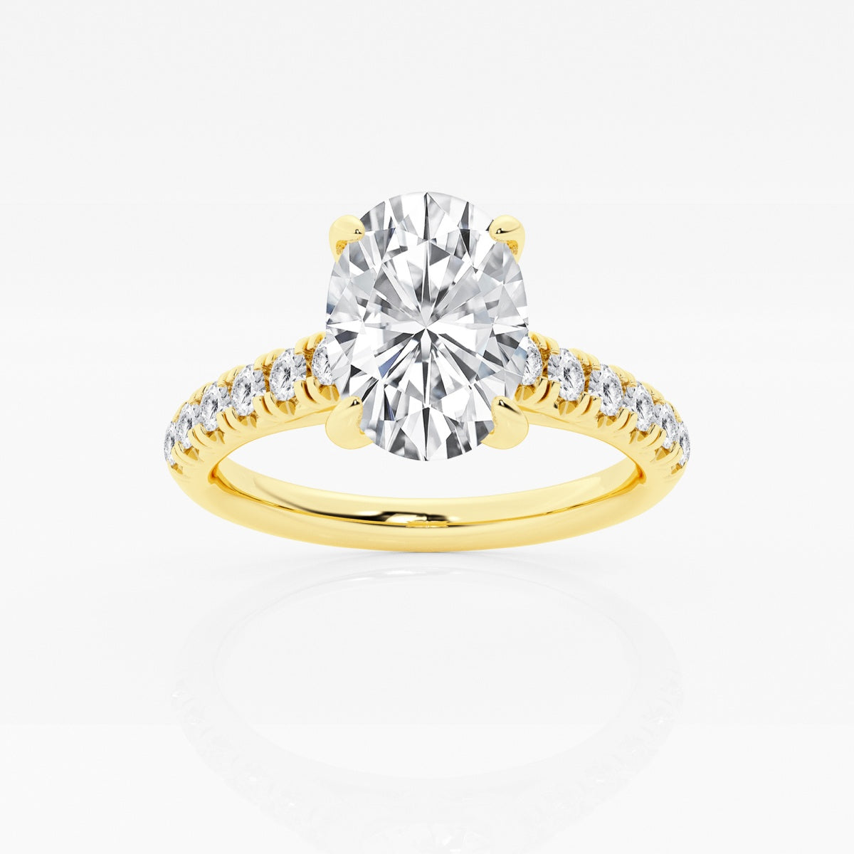 Estelle - French Pave Elegance Engagement Ring