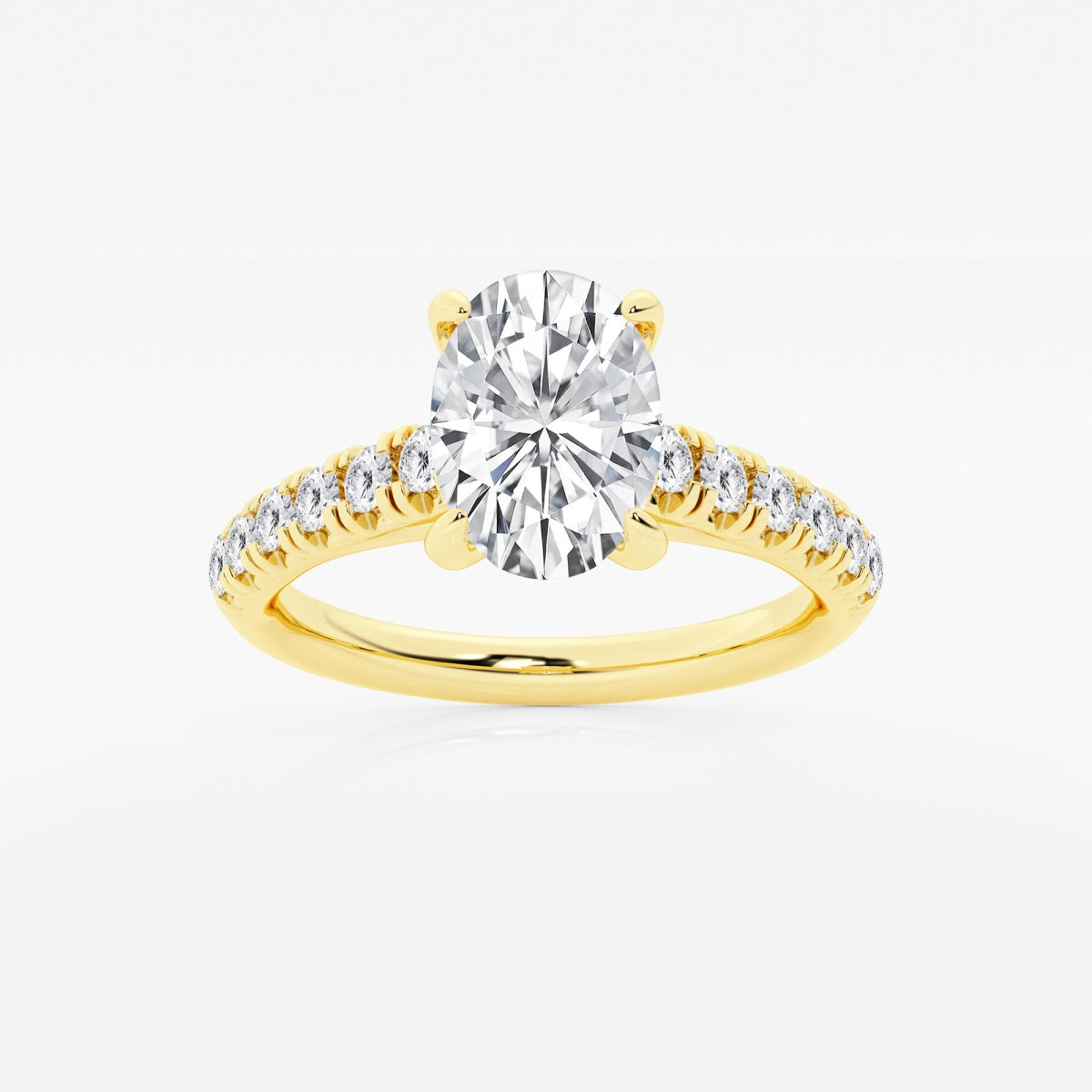 Estelle - French Pave Elegance Engagement Ring