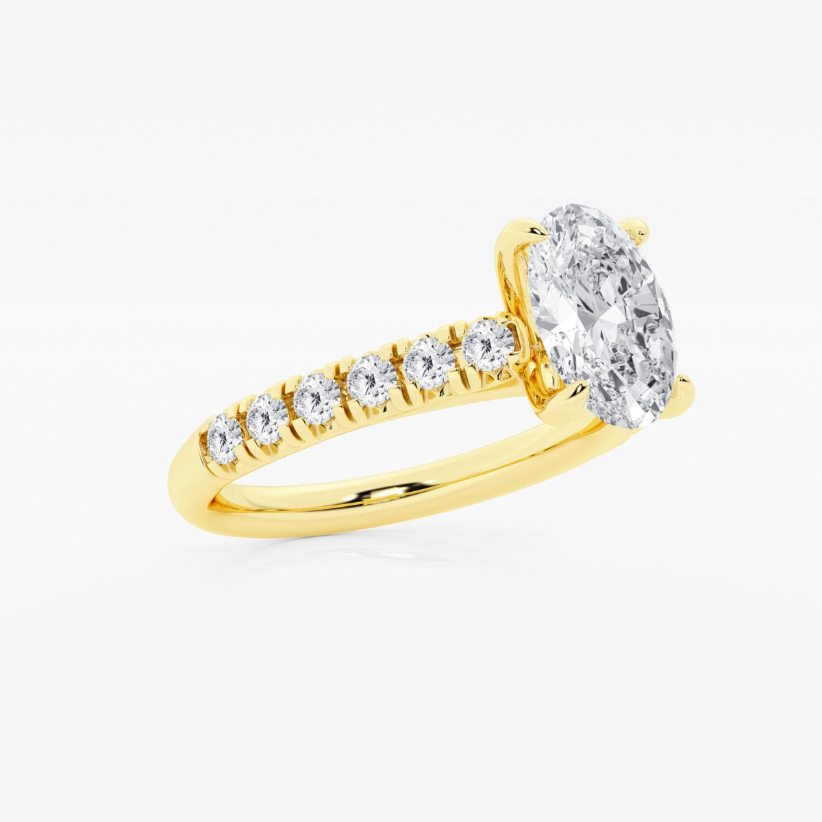 Estelle - French Pave Elegance Engagement Ring